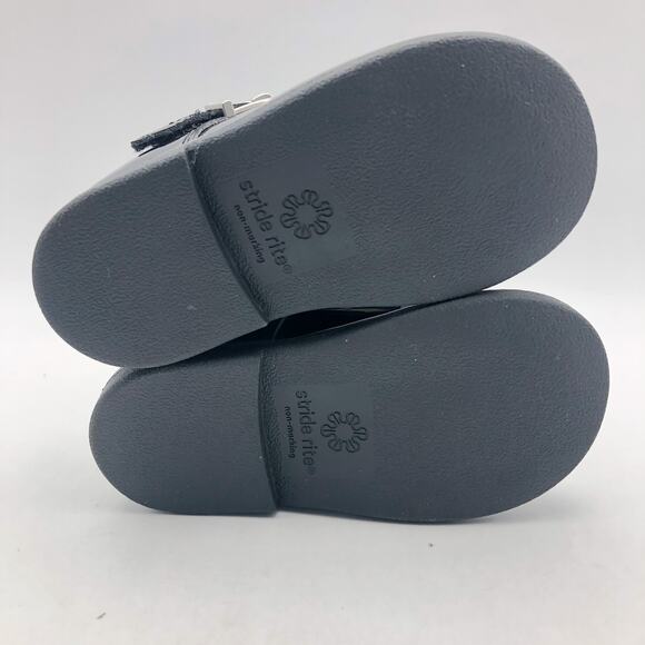 Stride Rite Girls SR Suise Mary Jane Flat Size 6 Toddler Shoes Black NIB - Picture 10 of 11